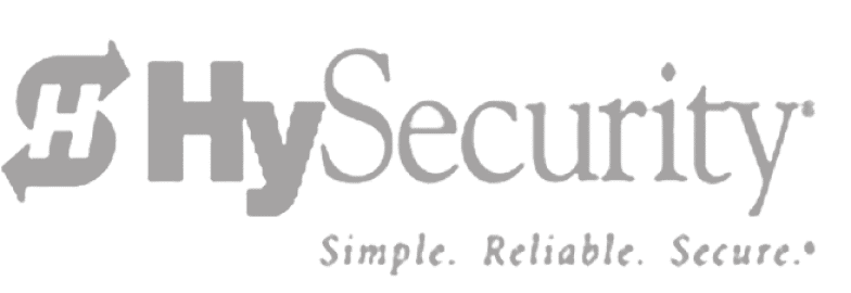 HySecurity logo, Simple. Reliable. Secure.