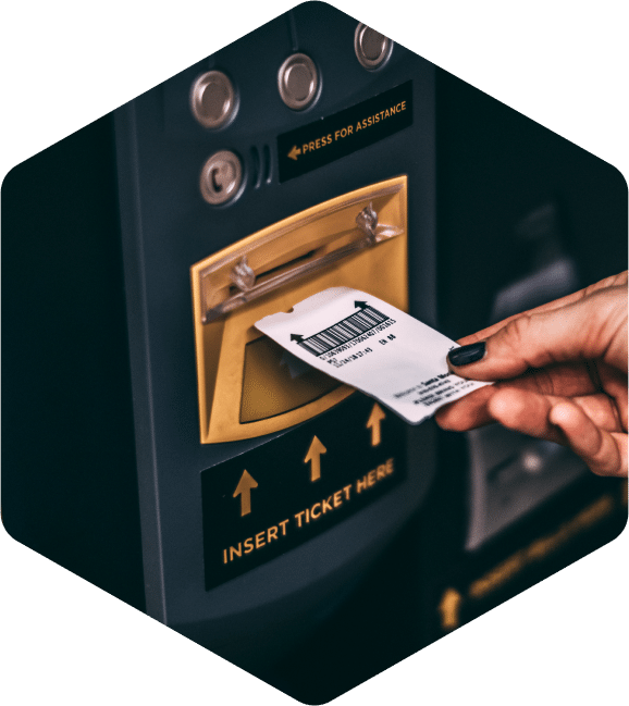 Ticket scanners for parking management solutions.