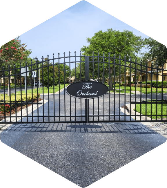 Residential Access gate installed by Guardian