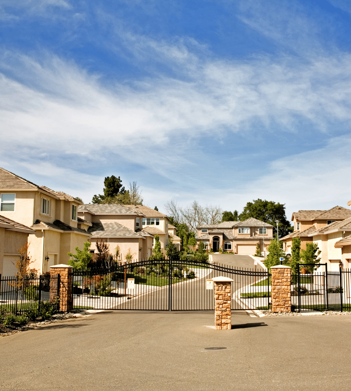 perimeter gates for community living