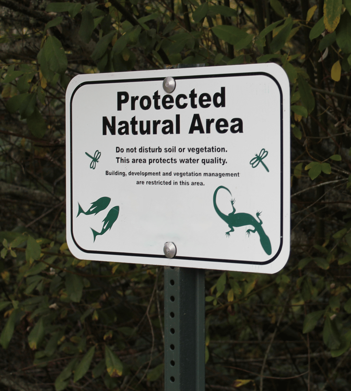 recreation area signage