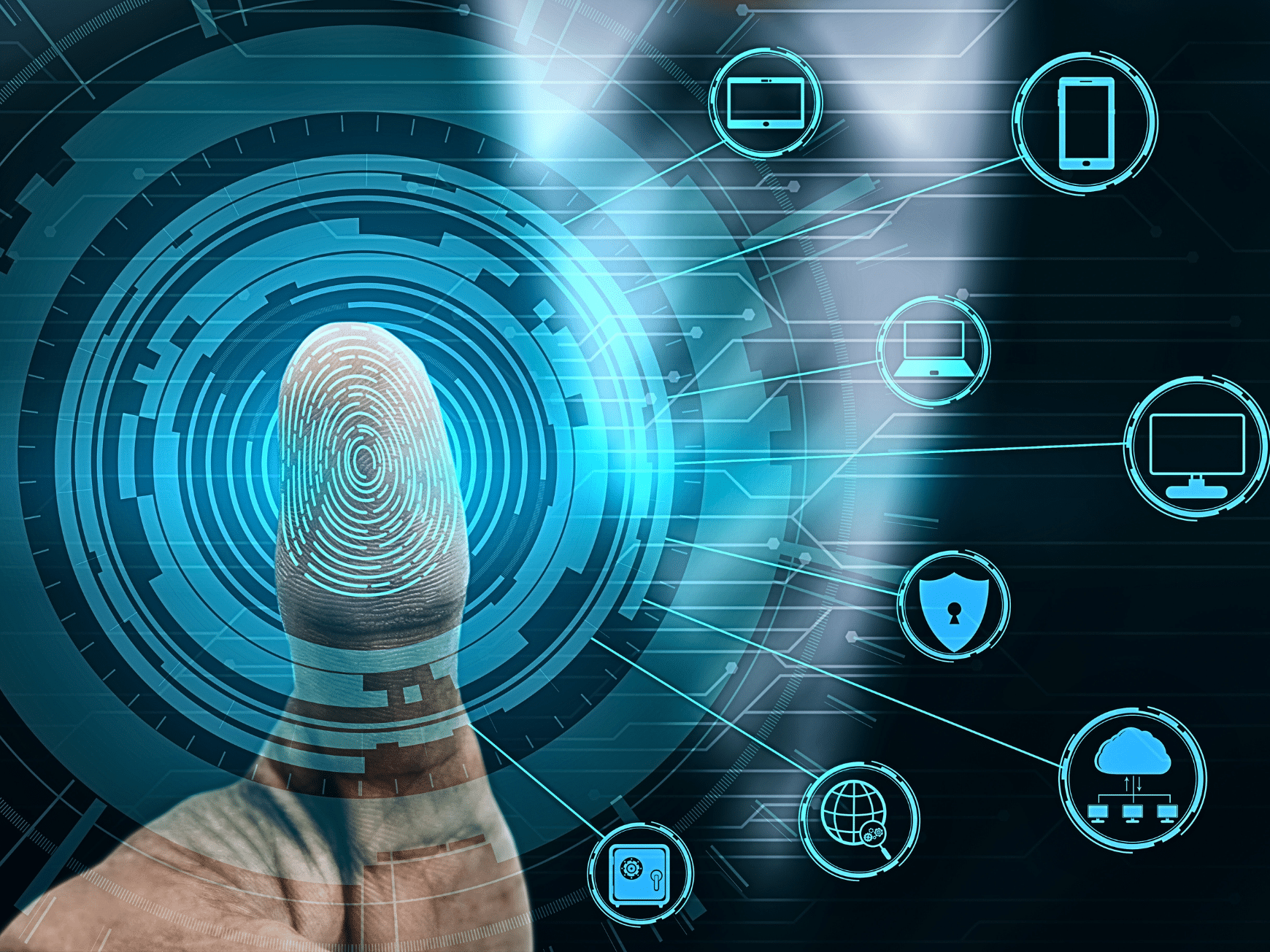 fingerprint scanning for biometric access